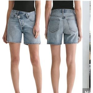 Agolde Criss Cross Shorts